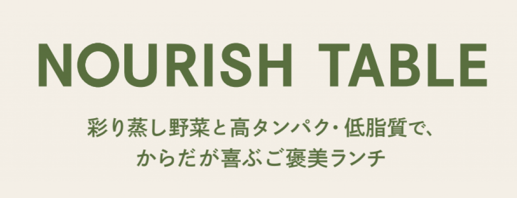 "女性が1ヶ月1キロ痩せられるランチ*"をコンセプトに、最高峰のコンベクションオーブンだからこそ実現できる高タンパク、低脂質なランチメニューをお届けしております！（*厚生労働省「日
